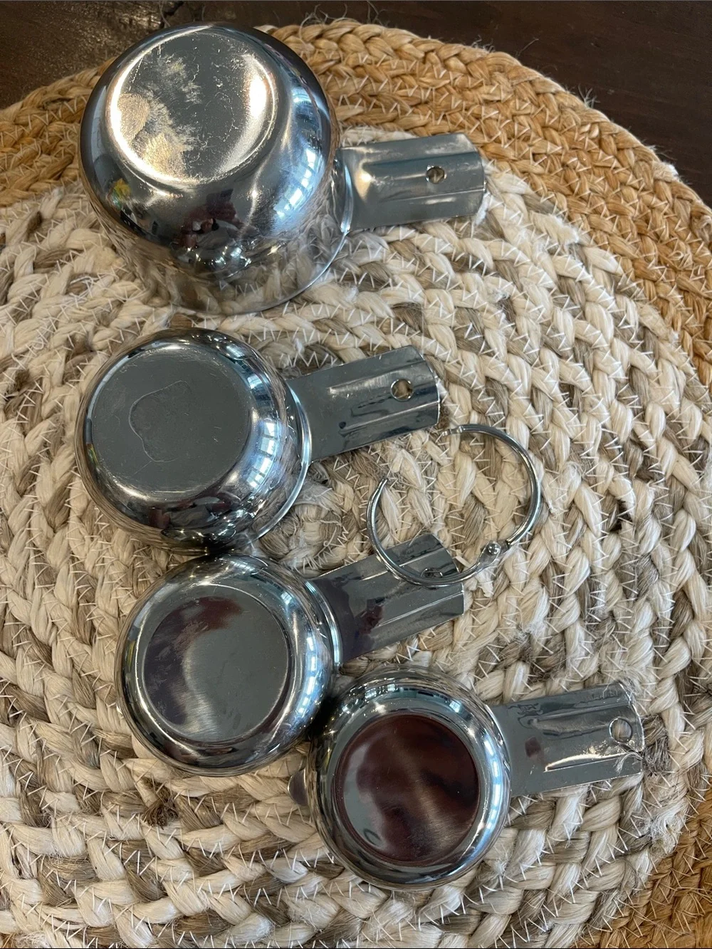 Morgenhaan Stainless Steel Set of Measuring Cups-4 Pieces